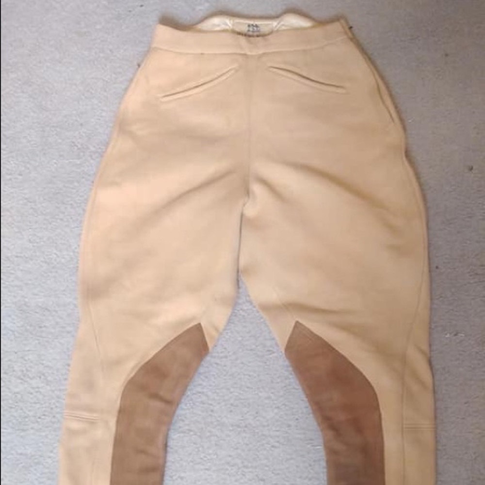Vtg Harry Hall Elephant Ear Riding Breeches 26”